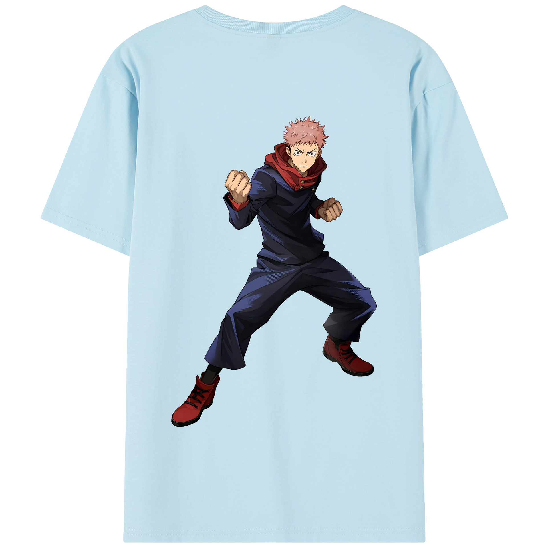（画像用） 呪術廻戦 Jujutsu Kaisen 綿100％半袖Tシャツ（背面プリント）